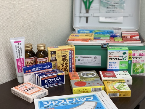 弊社配置薬の薬箱