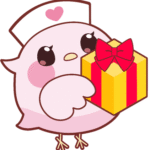 ふーちゃんプレゼントイラスト
