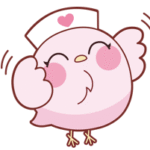ふーちゃん手を振るイラスト