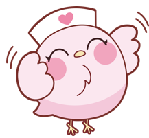 ふーちゃん手を振るイラスト