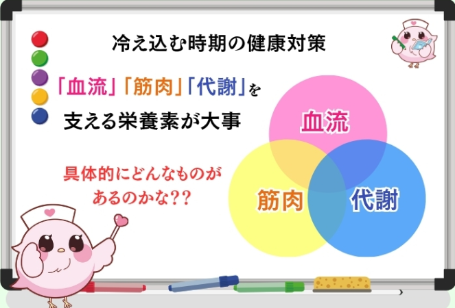 冷え込む季節を元気に過ごすために──秋から始める「体温と代謝」の 整え⽅「メルマガ三洋10⽉24⽇号」No.119
