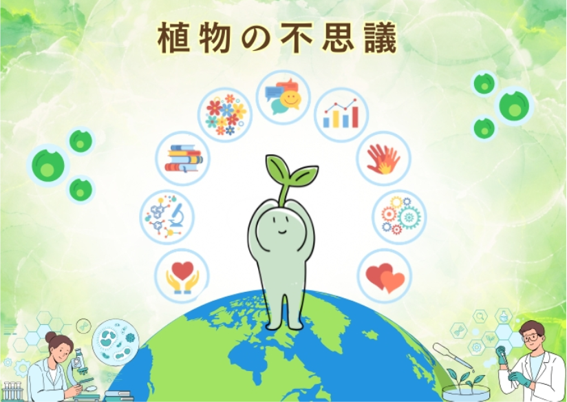 植物の不思議 イラスト