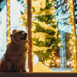 FUJIYAMADAYSイベント会場写真5　イルミネーションと犬