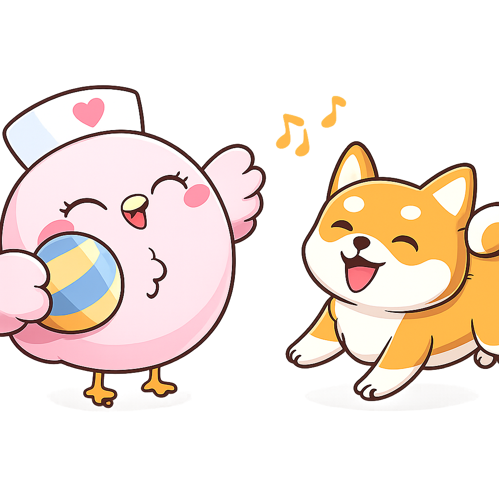 ふーちゃんと犬