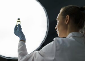 化粧品を開発している様子のイメージ画像