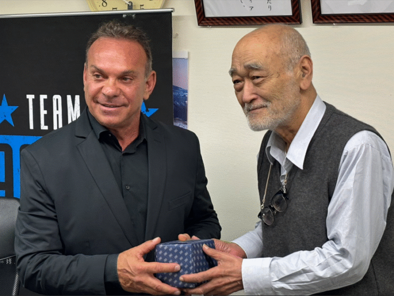 ギャスパリ社リッチ社長と三洋薬品HBCの社長