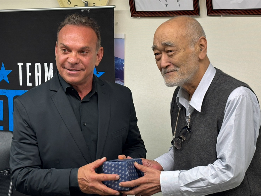 ギャスパリ社リッチ社長と三洋薬品HBCの社長